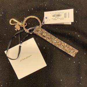 Kate Spade “All That Glitters” Keychain